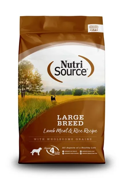 26Lb Nutrisource Large breed Lamb Adult - Items on Sale Now